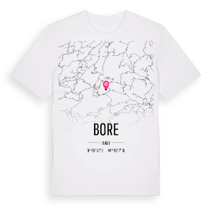 Bore karta t-shirt – ekologisk bomull t-shirt från Pinshirt