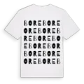 Bore ordlek t-shirt