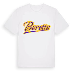 Boretto baseball t-shirt – ekologisk bomull t-shirt från Pinshirt