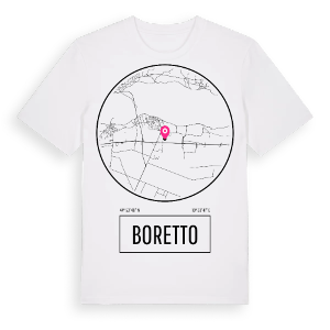 Boretto t-shirt – ekologisk bomull t-shirt från Pinshirt