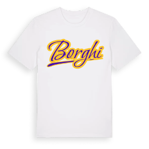 Borghi baseball t-shirt – ekologisk bomull t-shirt från Pinshirt