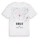 Borghi karta t-shirt