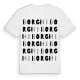 Borghi ordlek t-shirt