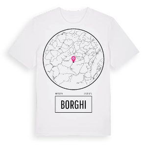Borghi t-shirt – ekologisk bomull t-shirt från Pinshirt