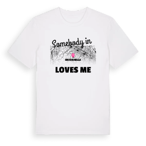 Någon i Brisighella älskar mig t-shirt – ekologisk bomull t-shirt från Pinshirt