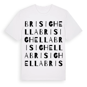 Brisighella ordlek t-shirt – ekologisk bomull t-shirt från Pinshirt