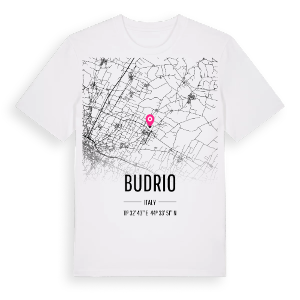 Budrio karta t-shirt – ekologisk bomull t-shirt från Pinshirt