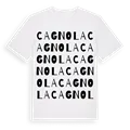 Cagnola ordlek t-shirt