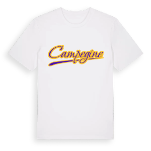 Campegine baseball t-shirt – ekologisk bomull t-shirt från Pinshirt
