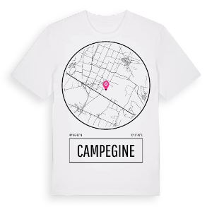 Campegine t-shirt – ekologisk bomull t-shirt från Pinshirt