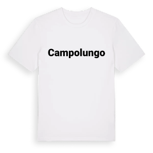Campolungo fetstil t-shirt – ekologisk bomull t-shirt från Pinshirt