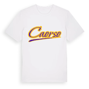 Caorso baseball t-shirt – ekologisk bomull t-shirt från Pinshirt