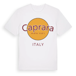 Caprara cirkel t-shirt – ekologisk bomull t-shirt från Pinshirt