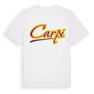 Carpi baseball t-shirt – ekologisk bomull t-shirt från Pinshirt
