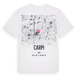 Carpi karta t-shirt – ekologisk bomull t-shirt från Pinshirt