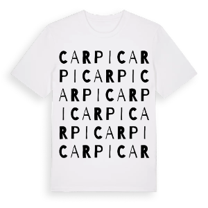 Carpi ordlek t-shirt – ekologisk bomull t-shirt från Pinshirt