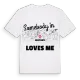 Någon i Carpineti älskar mig t-shirt