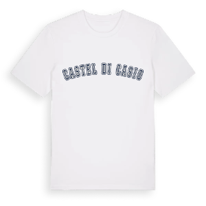 Castel di Casio college t-shirt – ekologisk bomull t-shirt från Pinshirt