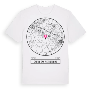 Castel San Pietro Terme t-shirt – ekologisk bomull t-shirt från Pinshirt