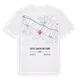 Castel San Pietro Terme karta t-shirt