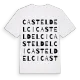 Casteldelci ordlek t-shirt