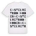 Castelvetro di Modena ordlek t-shirt