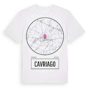 Cavriago t-shirt – ekologisk bomull t-shirt från Pinshirt