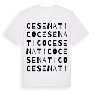 Cesenatico ordlek t-shirt – ekologisk bomull t-shirt från Pinshirt