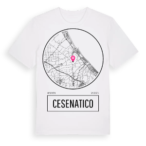 Cesenatico t-shirt – ekologisk bomull t-shirt från Pinshirt