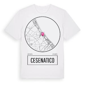 Cesenatico t-shirt – ekologisk bomull t-shirt från Pinshirt