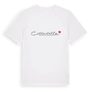 Cittadella hjärta t-shirt – ekologisk bomull t-shirt från Pinshirt