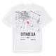 Cittadella karta t-shirt