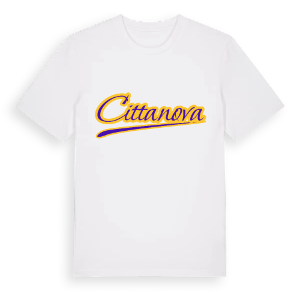 Cittanova baseball t-shirt – ekologisk bomull t-shirt från Pinshirt