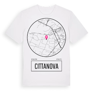 Cittanova t-shirt – ekologisk bomull t-shirt från Pinshirt