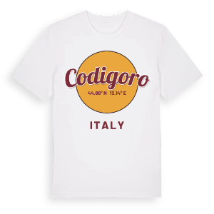Codigoro cirkel t-shirt – ekologisk bomull t-shirt från Pinshirt