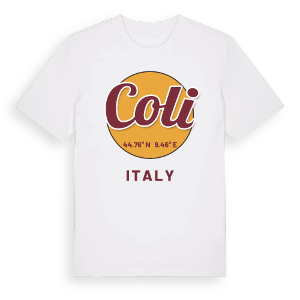 Coli cirkel t-shirt – ekologisk bomull t-shirt från Pinshirt
