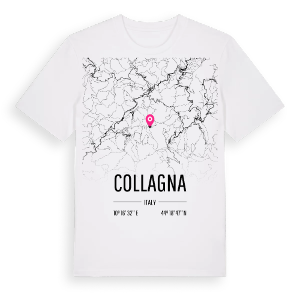 Collagna karta t-shirt – ekologisk bomull t-shirt från Pinshirt