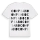 Compiano ordlek t-shirt