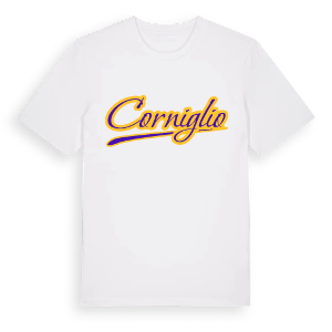 Corniglio baseball t-shirt – ekologisk bomull t-shirt från Pinshirt
