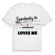 Någon i Cortemaggiore älskar mig t-shirt