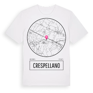 Crespellano t-shirt – ekologisk bomull t-shirt från Pinshirt