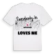 Någon i Crevalcore älskar mig t-shirt