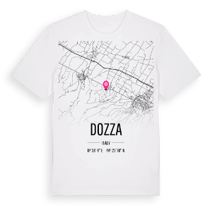 Dozza karta t-shirt – ekologisk bomull t-shirt från Pinshirt