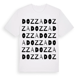 Dozza ordlek t-shirt – ekologisk bomull t-shirt från Pinshirt