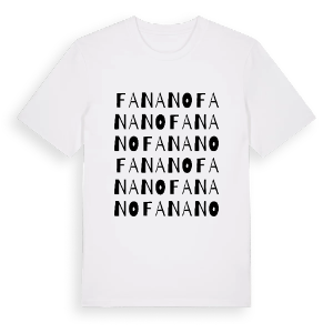 Fanano ordlek t-shirt – ekologisk bomull t-shirt från Pinshirt