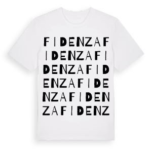 Fidenza ordlek t-shirt – ekologisk bomull t-shirt från Pinshirt