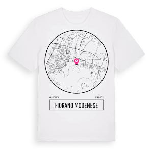 Fiorano Modenese t-shirt – ekologisk bomull t-shirt från Pinshirt