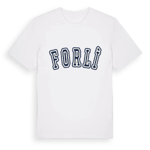 Forlì college t-shirt – ekologisk bomull t-shirt från Pinshirt