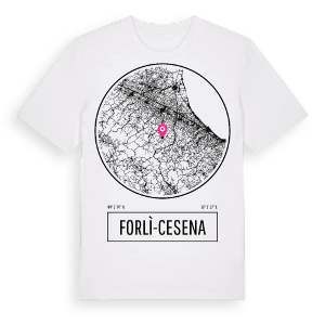 Forlì-Cesena t-shirt – ekologisk bomull t-shirt från Pinshirt