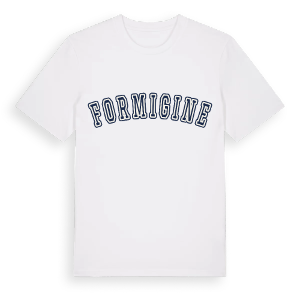 Formigine college t-shirt – ekologisk bomull t-shirt från Pinshirt